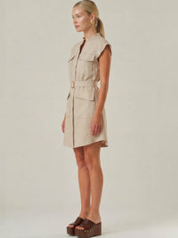 Vestido Corto Aura Natural