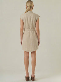 Vestido Corto Aura Natural