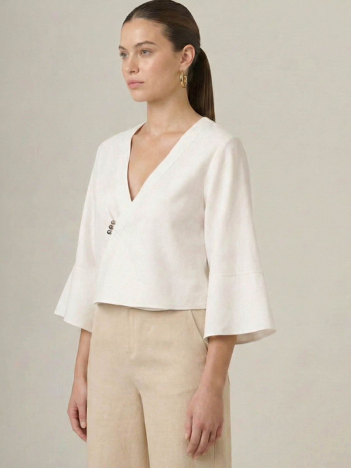 Blusa Micaela blanco