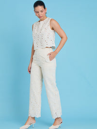 Pantalón Saturnia Ivory