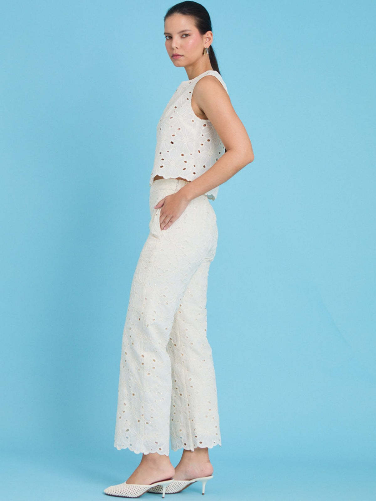 Pantalón Saturnia Ivory
