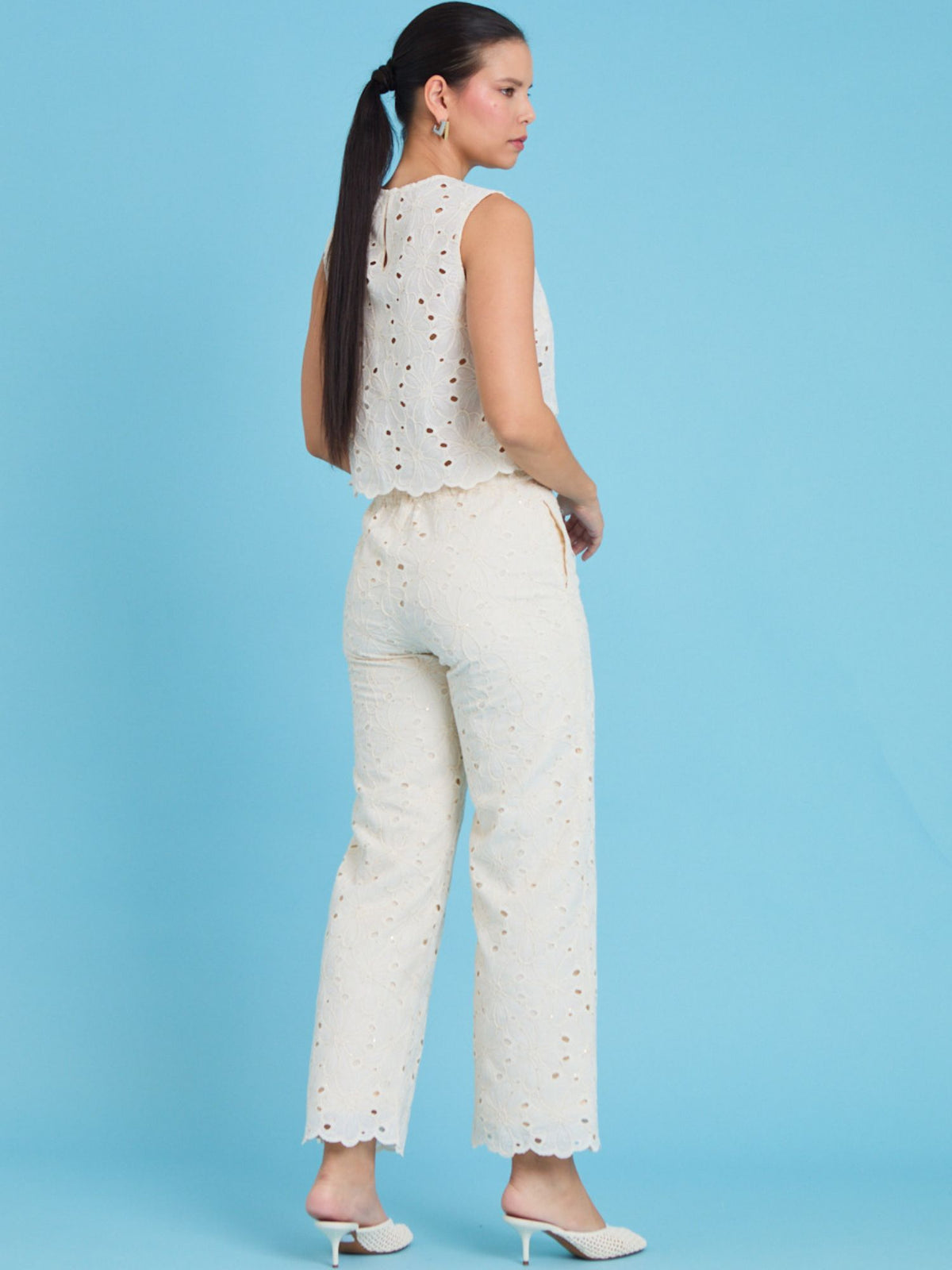 Pantalón Saturnia Ivory