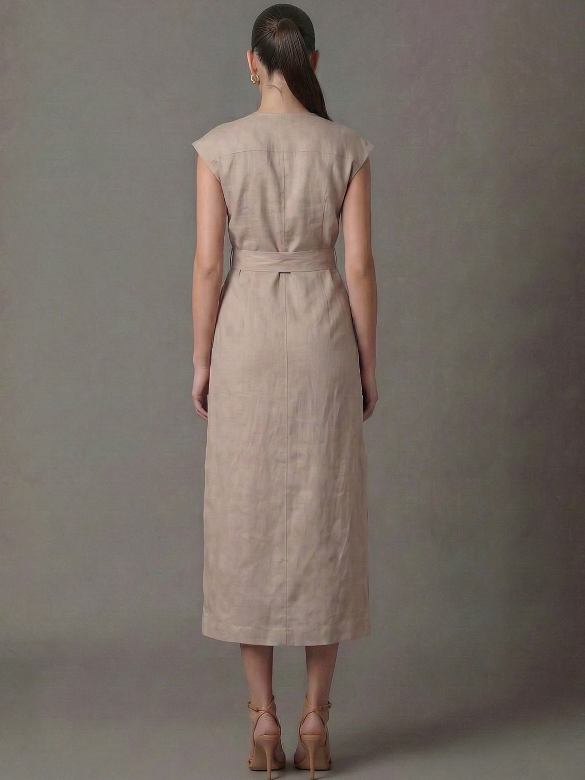 Vestido Largo Marlena Sand