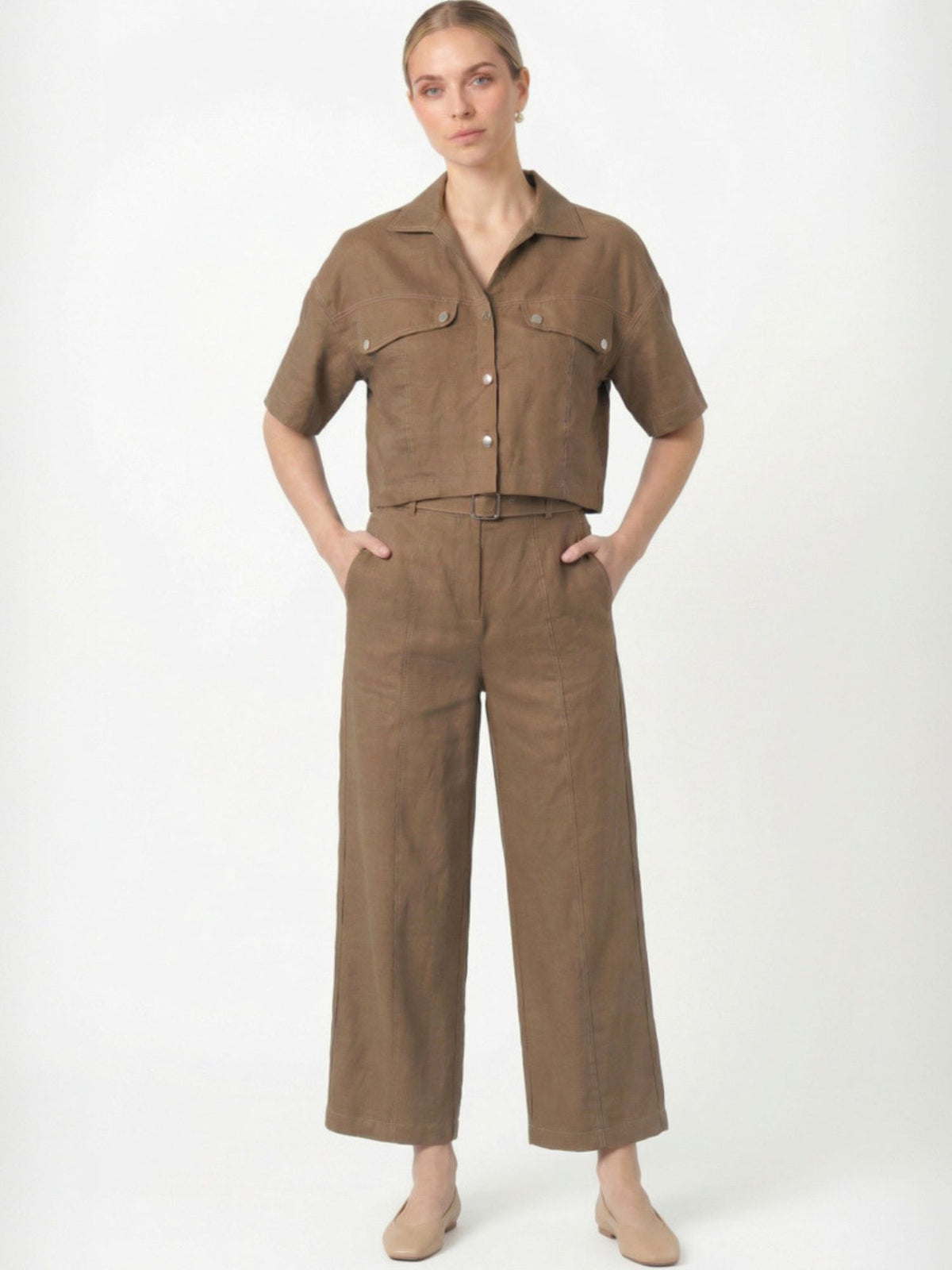 Pantalón Eucaris Taupe