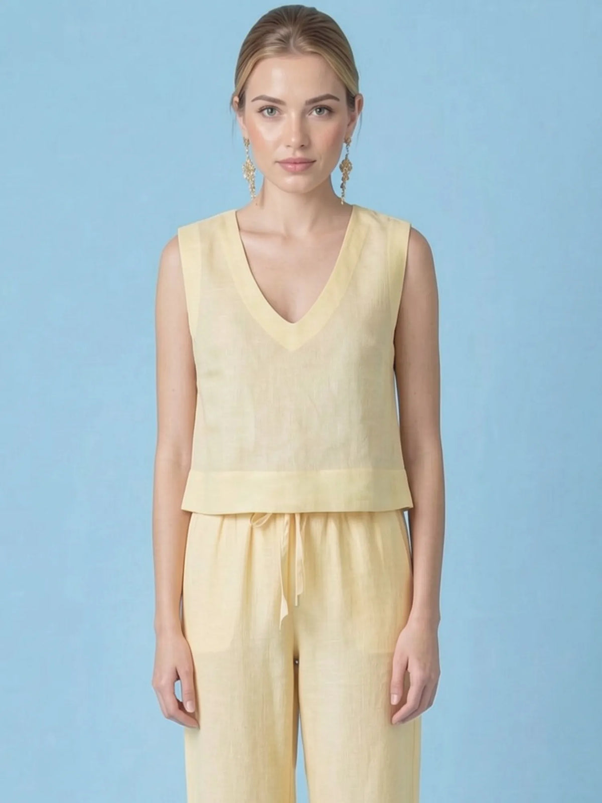 Blusa Cameron Amarillo
