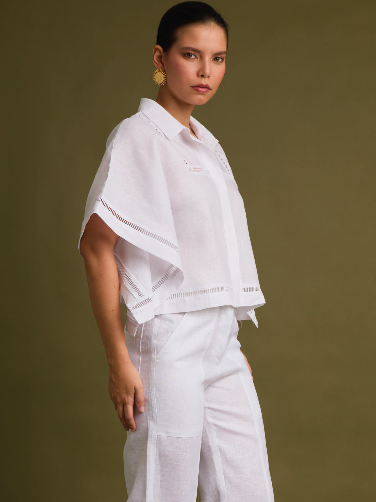 Blusa Brassia Blanco