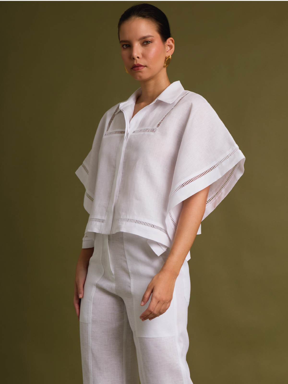 Blusa Brassia Blanco