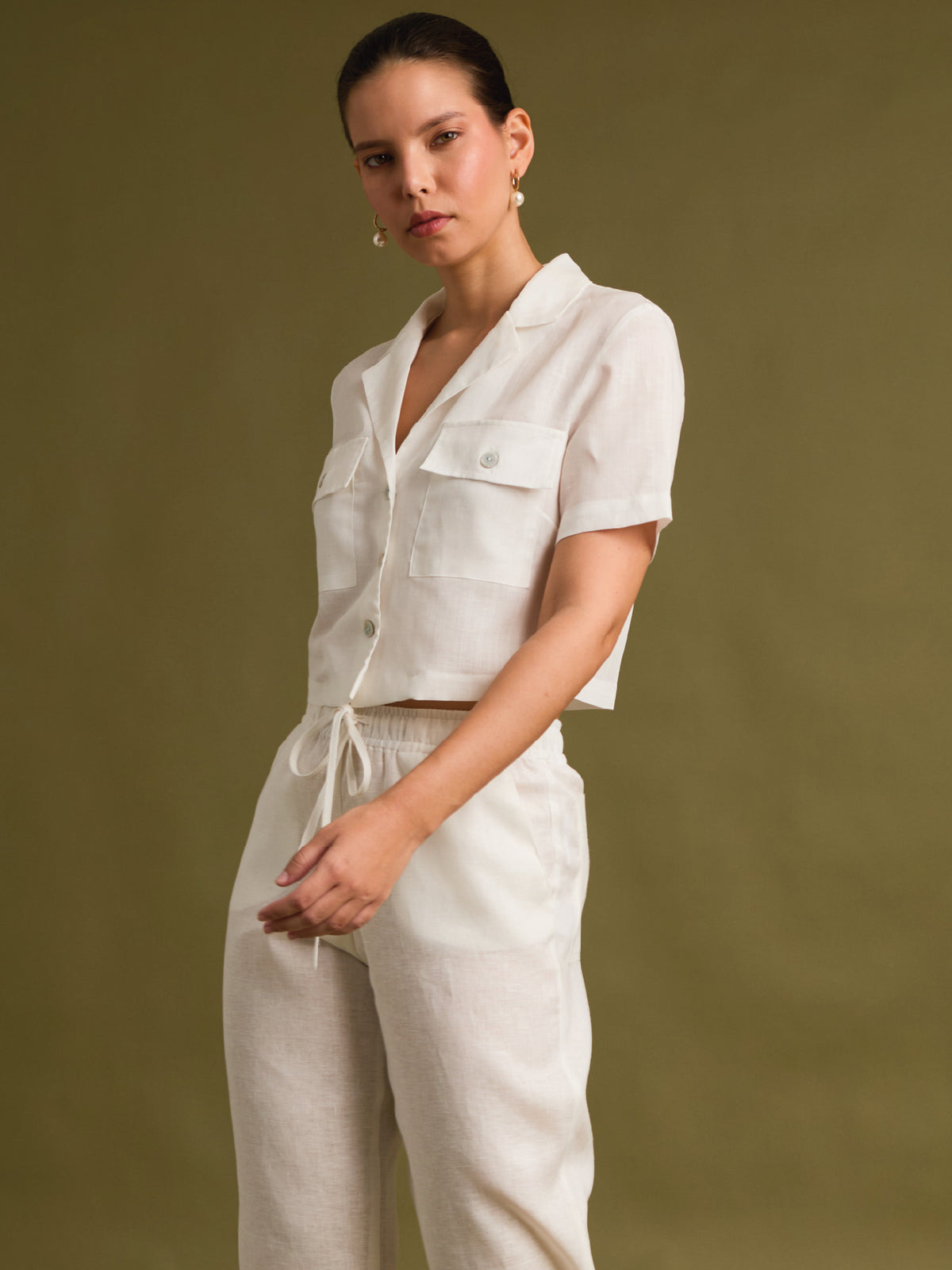 Blusa Aba Blanco