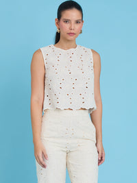Blusa Saturnia Ivory