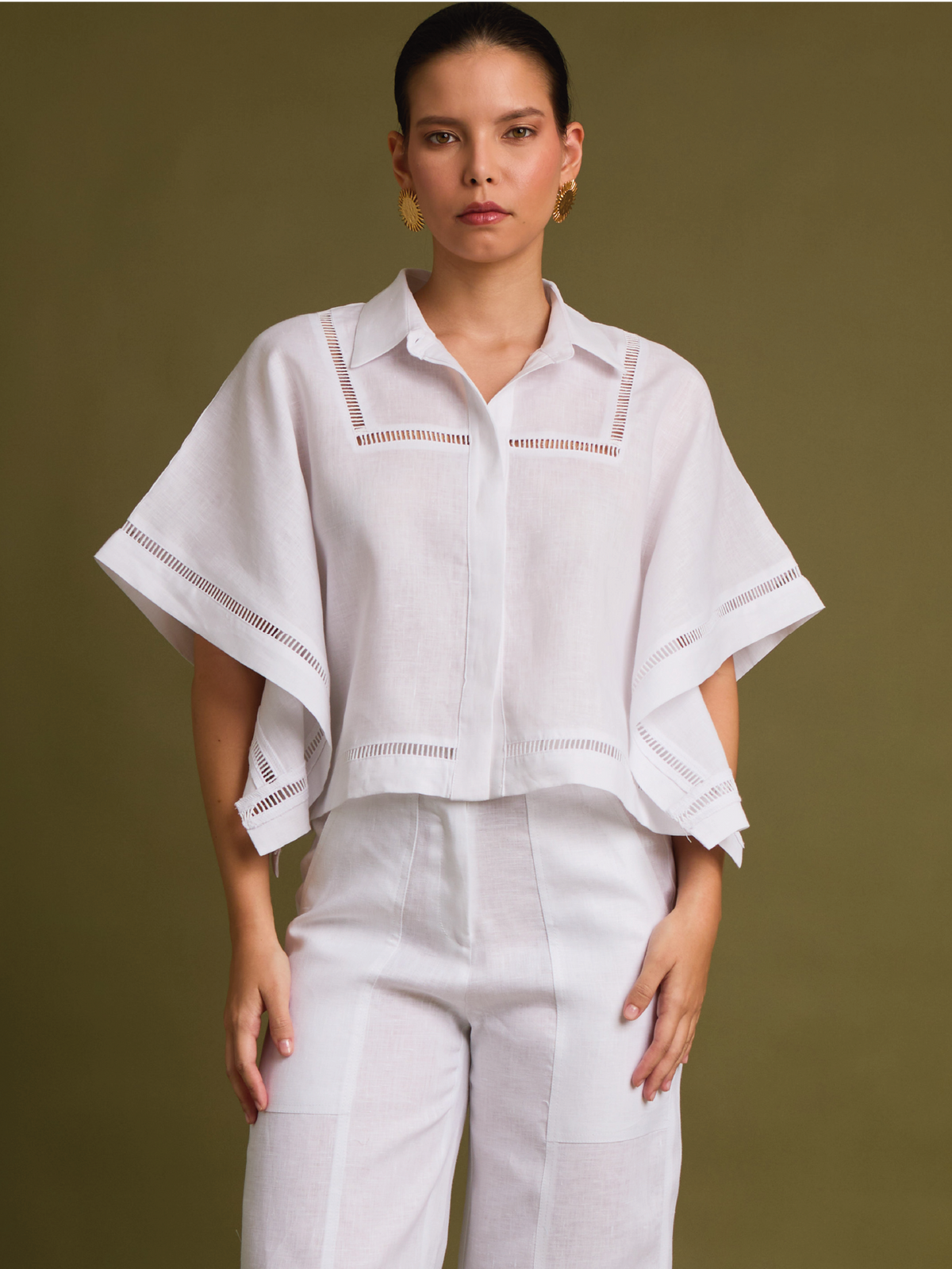 Blusa Brassia Blanco