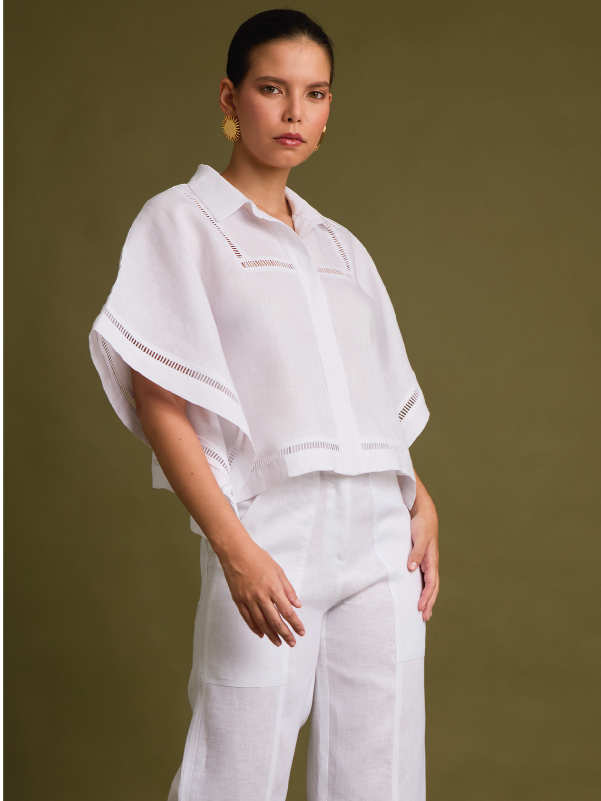 Blusa Brassia Blanco