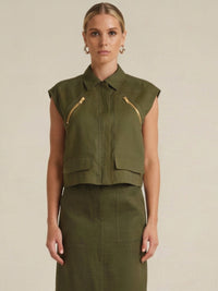 Blusa Namibia Olivo