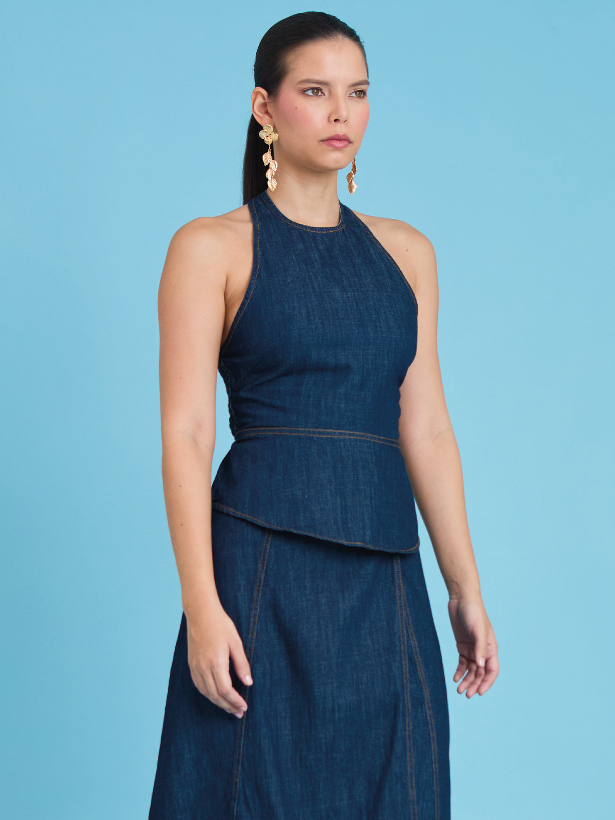 Blusa Moscu Indigo