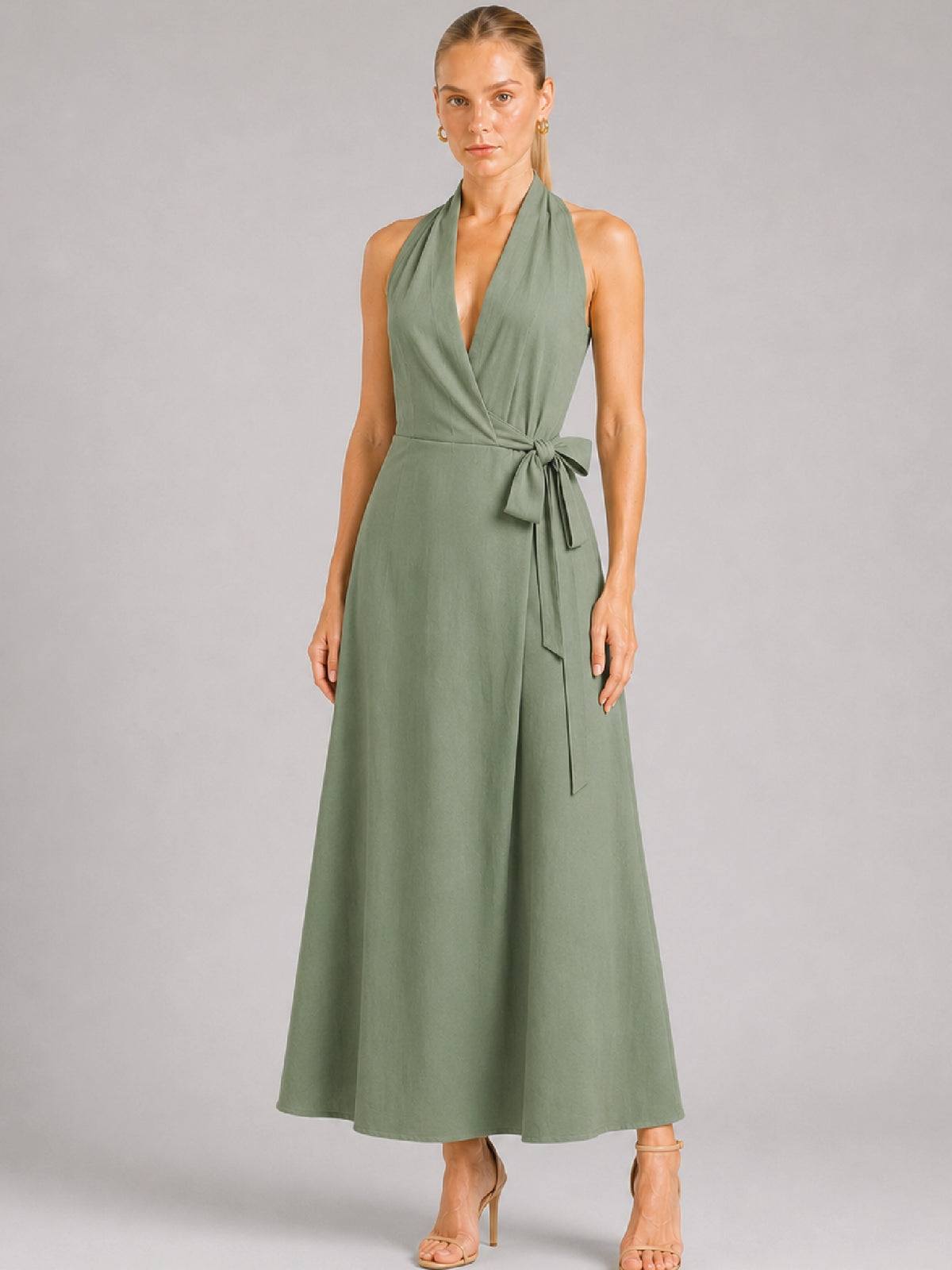 Vestido Largo Labella Verde