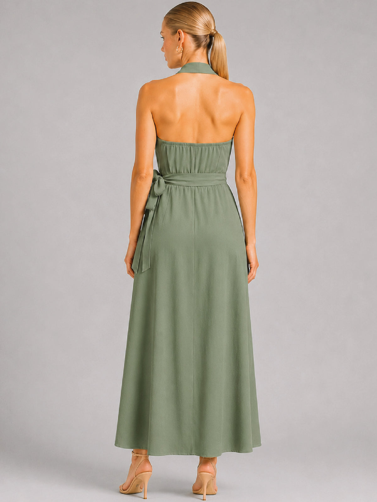 Vestido Largo Labella Verde