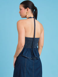 Blusa Moscu Indigo