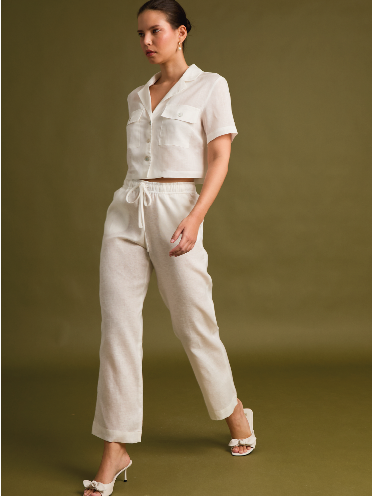 Pantalón Dinara Blanco