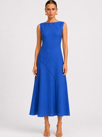 Vestido Largo Alanis Azul