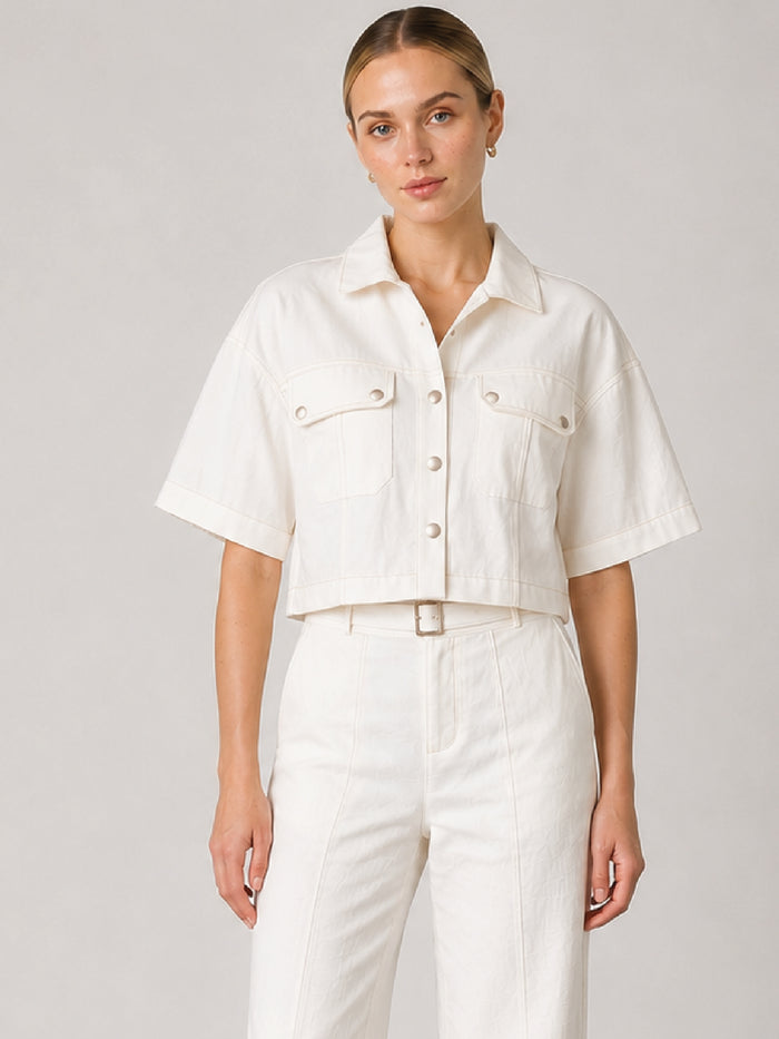 Blusa Eucaris Blanco