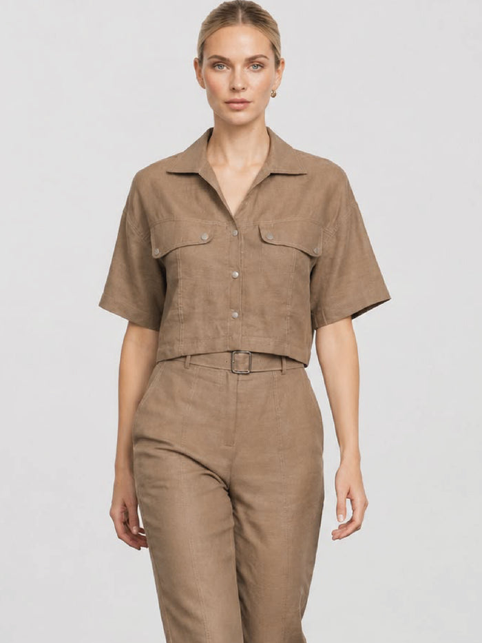 Blusa Eucaris Taupe