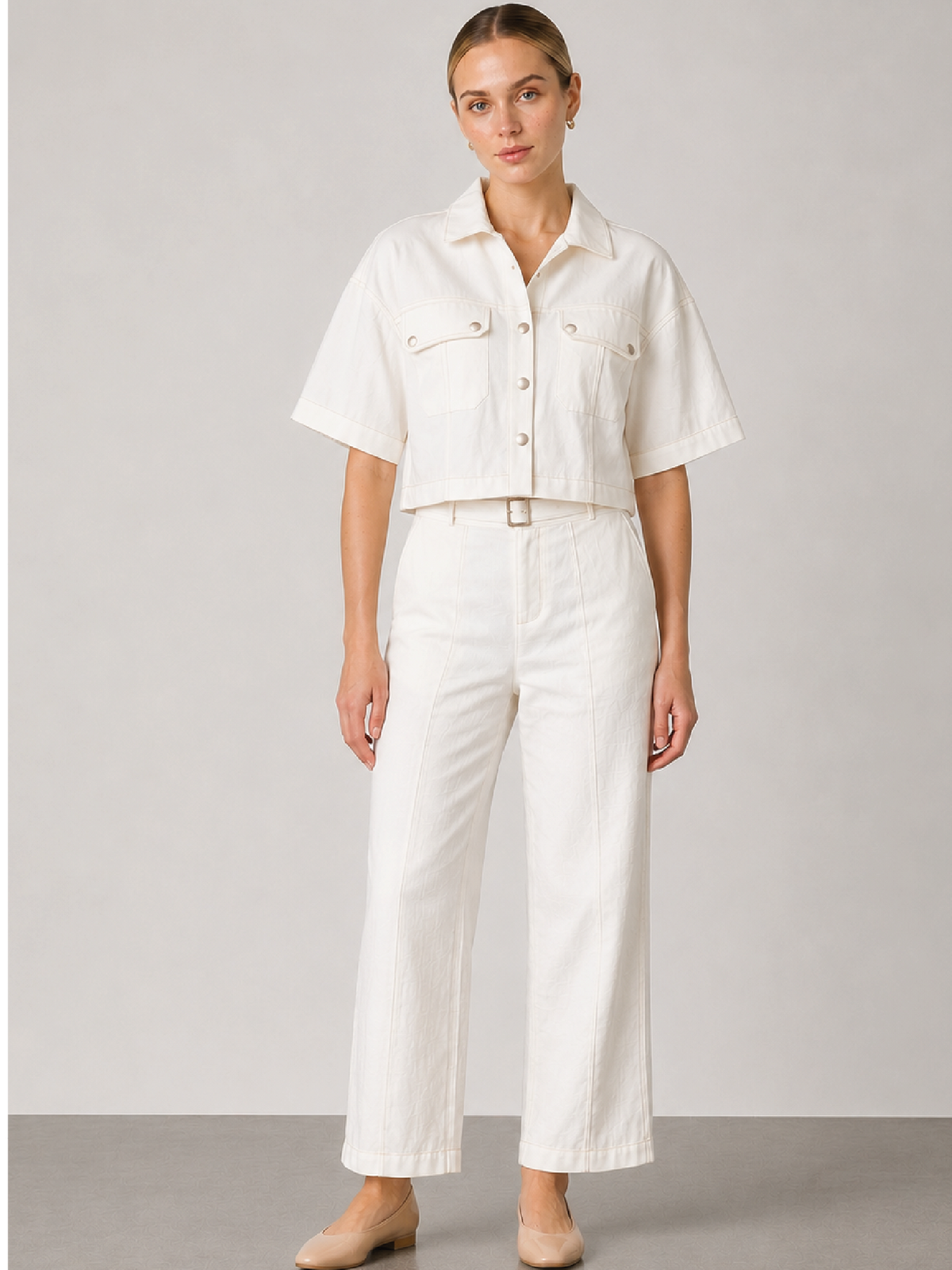 Pantalón Eucaris Blanco