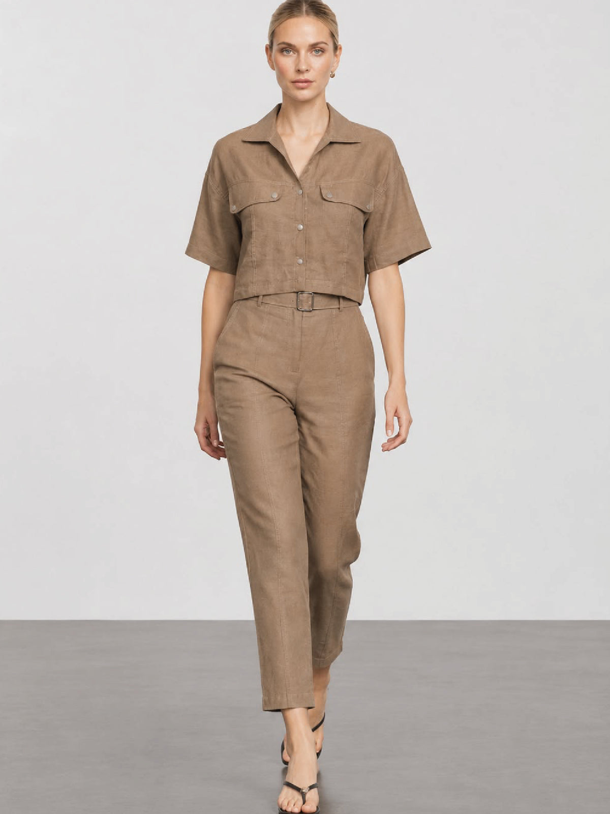 Pantalón Eucaris Taupe