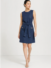 Vestido Corto Gabyna Navy