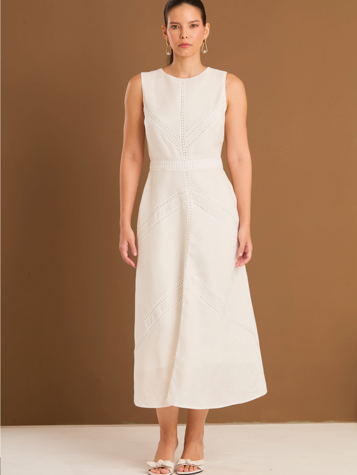 Vestido Largo Miho Blanco