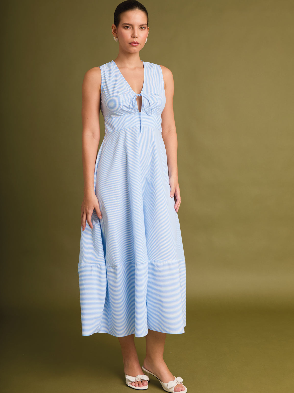 Vestido Largo Acapulco Baby Blue