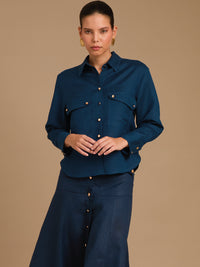 Blusa Bosnia Navy