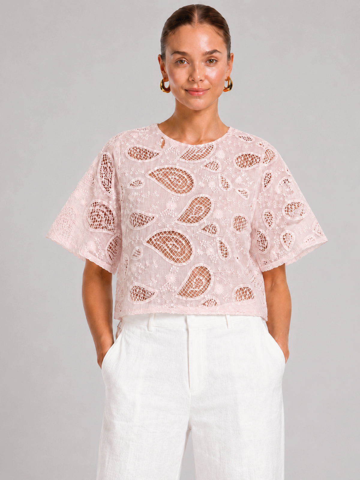 Blusa Lievano Rosa