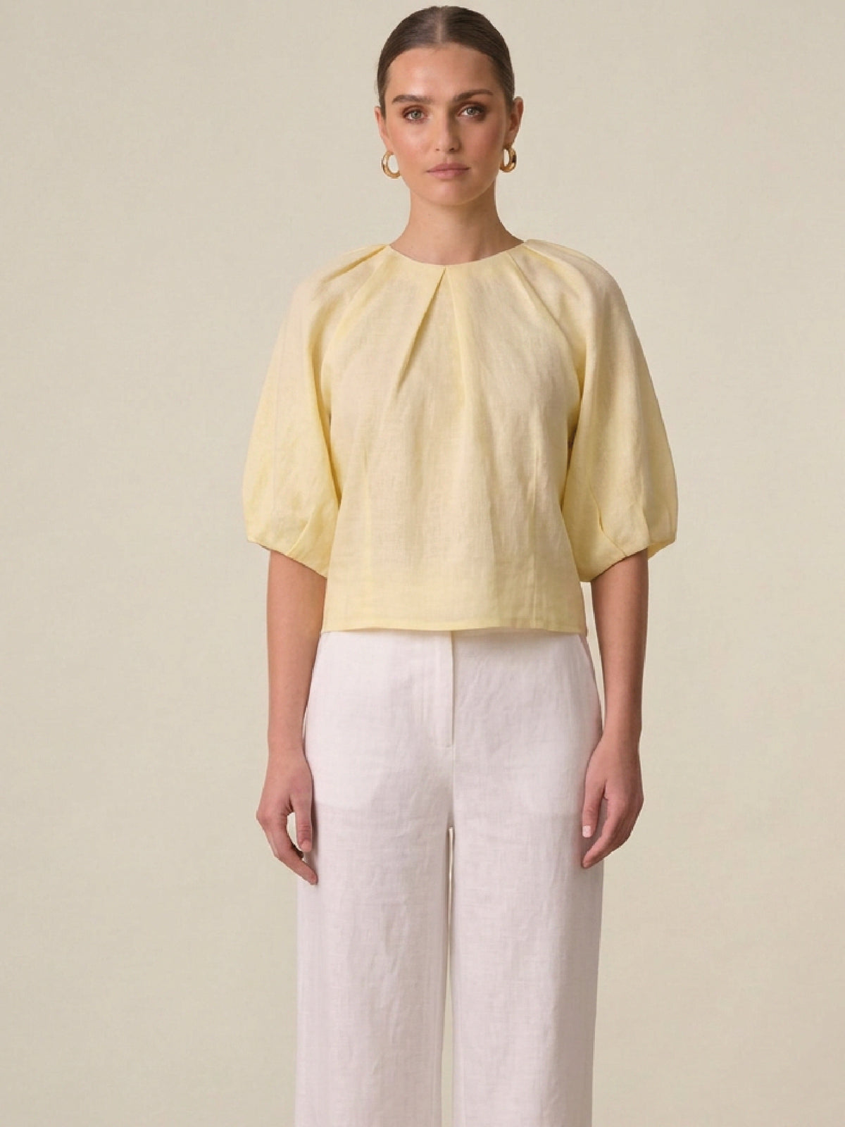 Blusa Marble Amarillo