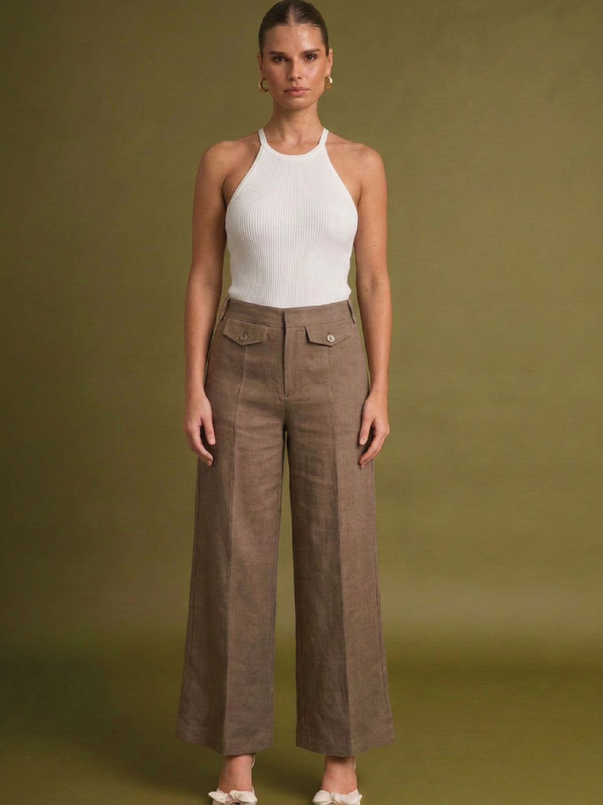 Pantalón Tunisa Taupe