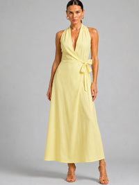 Vestido Largo Labella  Amarillo