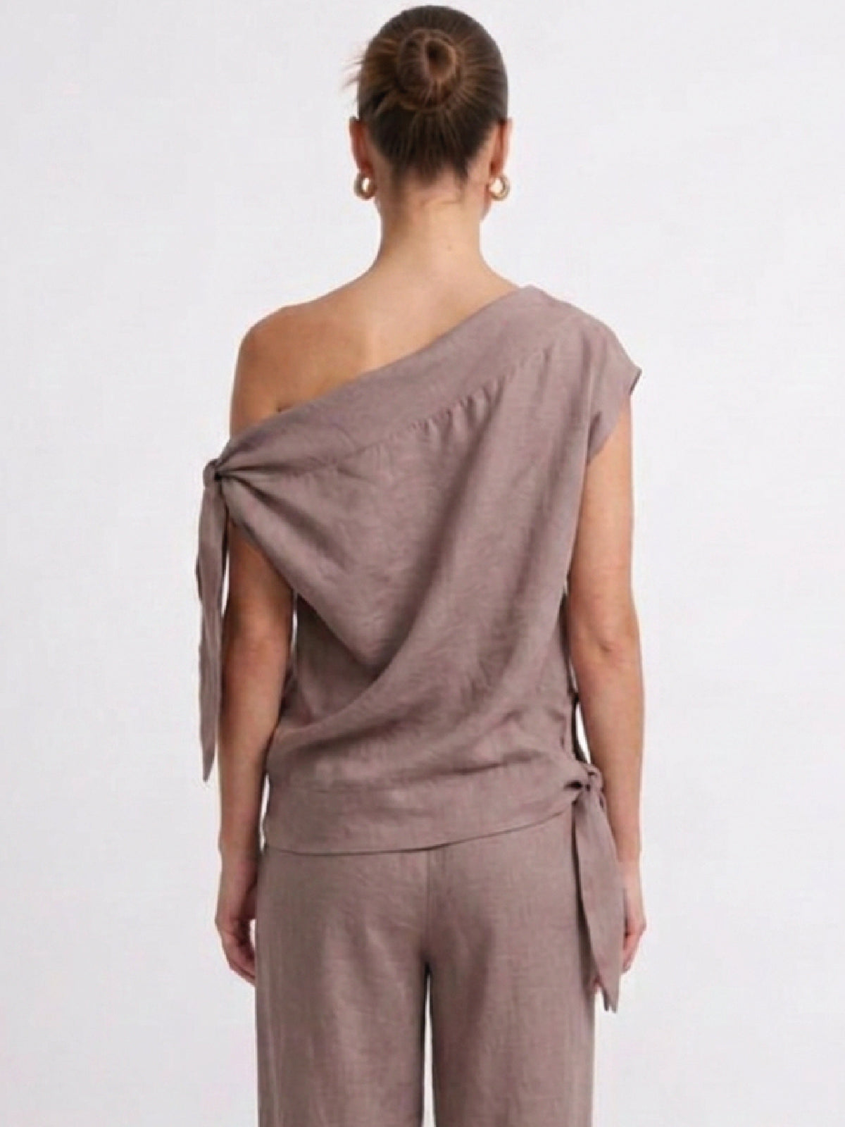 Blusa Castaña Café