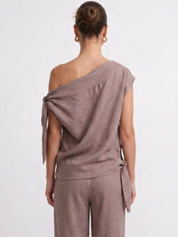 Blusa Castaña Cafe
