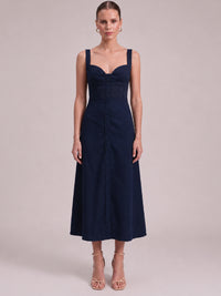 Vestido Largo Jaipur Azul