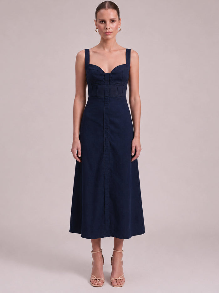 Vestido Largo Jaipur Azul
