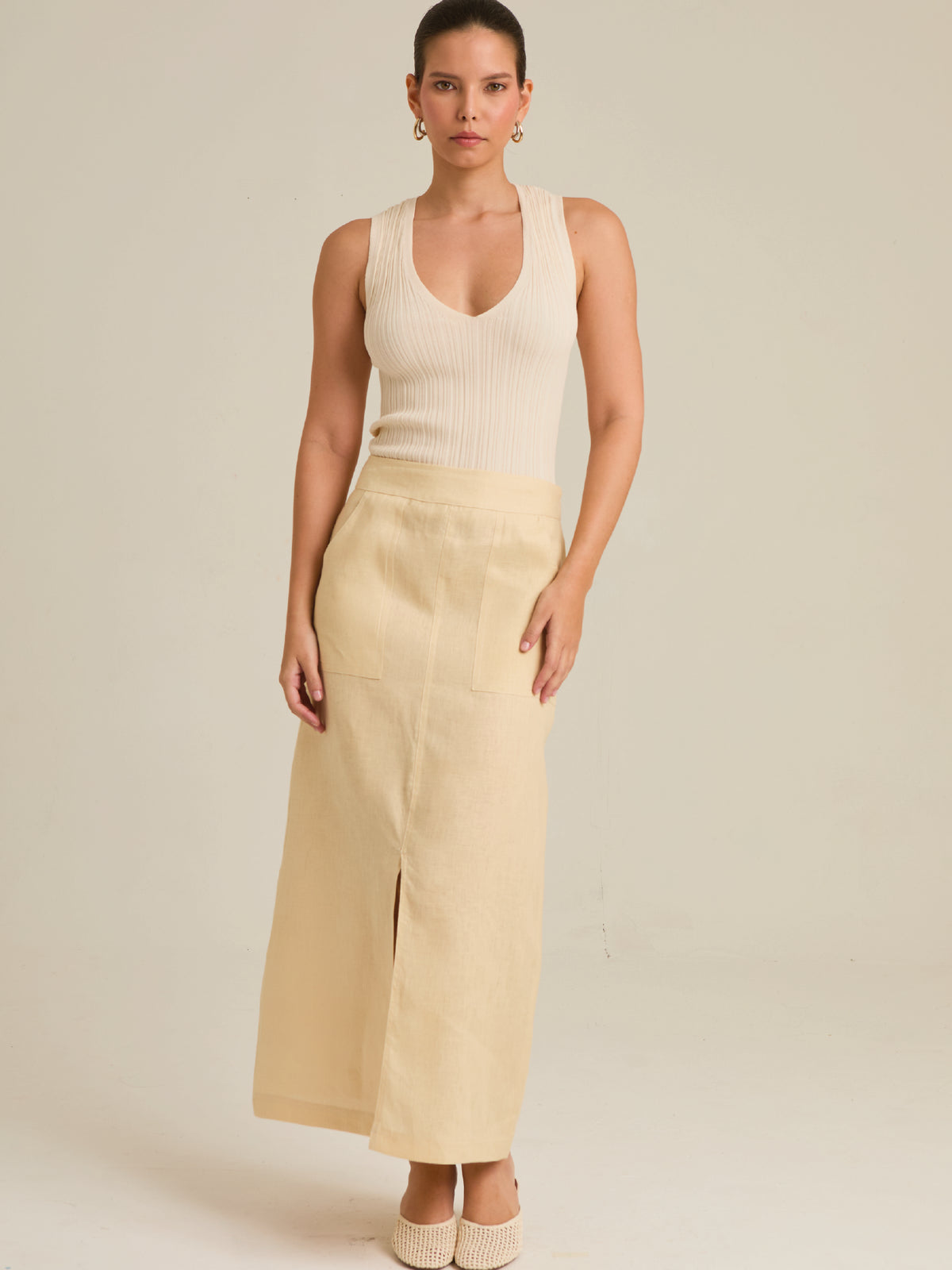 Falda Larga Namibia Ivory