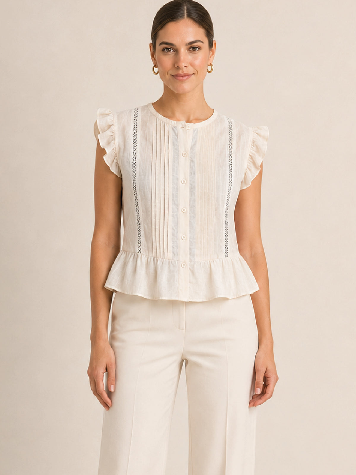 Blusa Artemia Vainilla