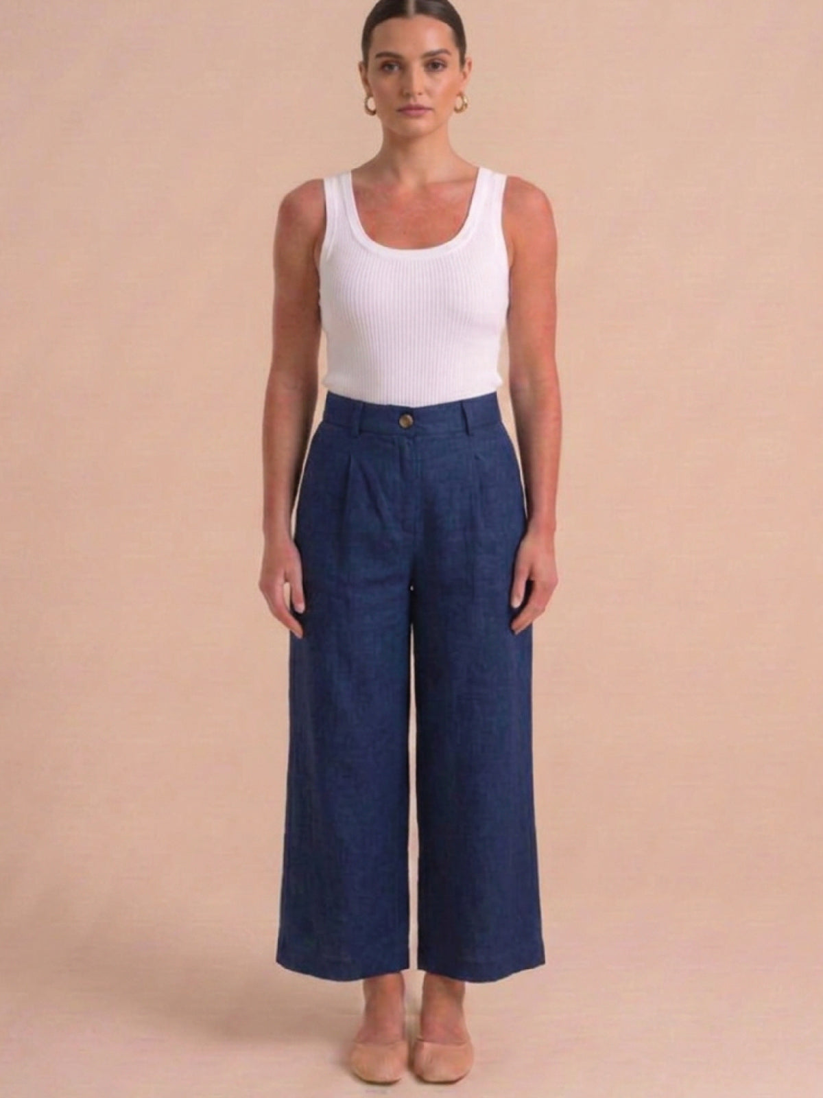 Pantalón Largo Cala Blanca Indigo