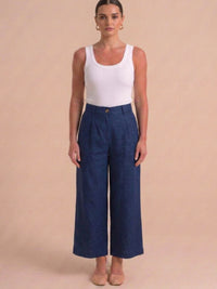 Pantalón Largo Cala Blanca Indigo