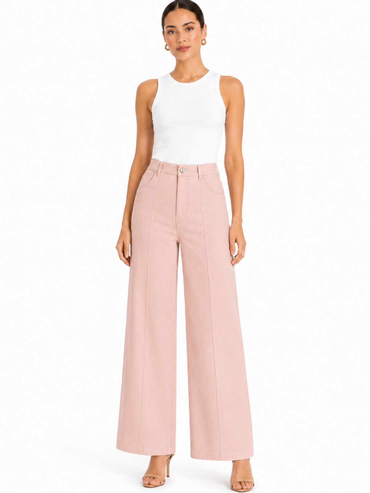 Pantalón Carlota Palo de Rosa