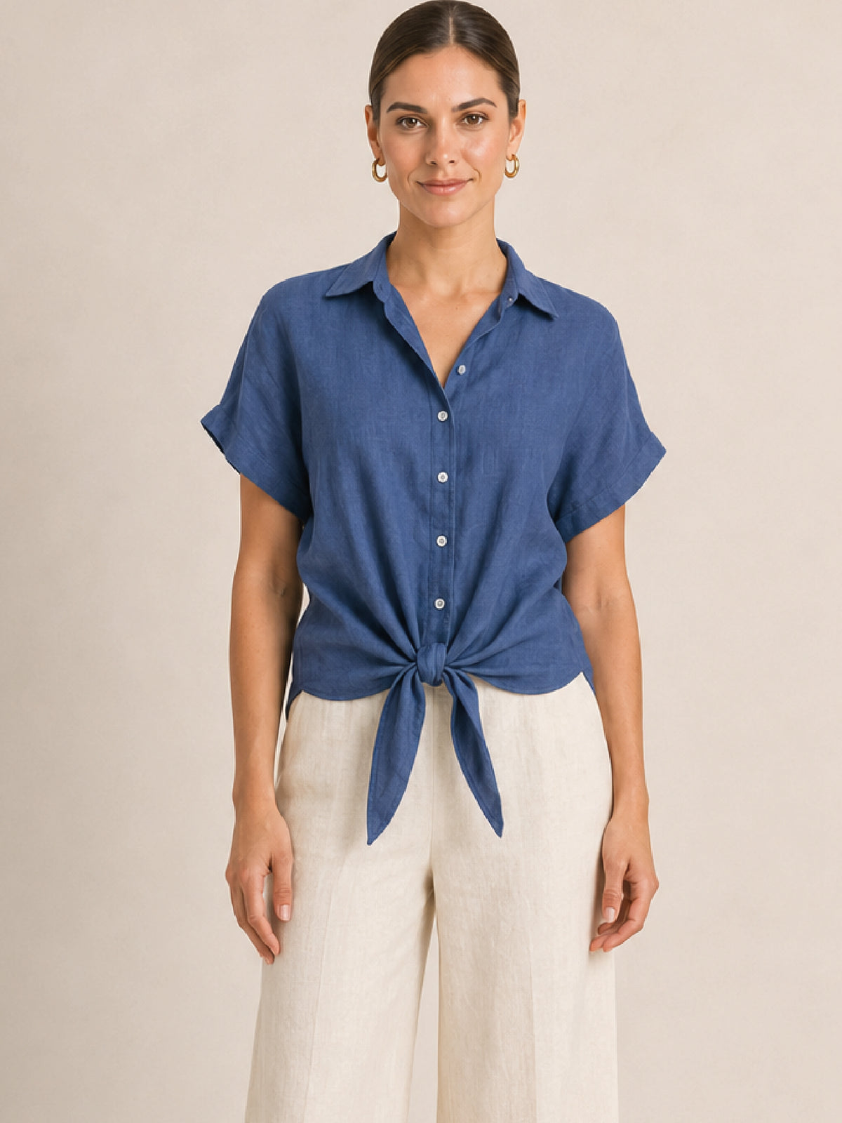 Blusa Milonga Navy