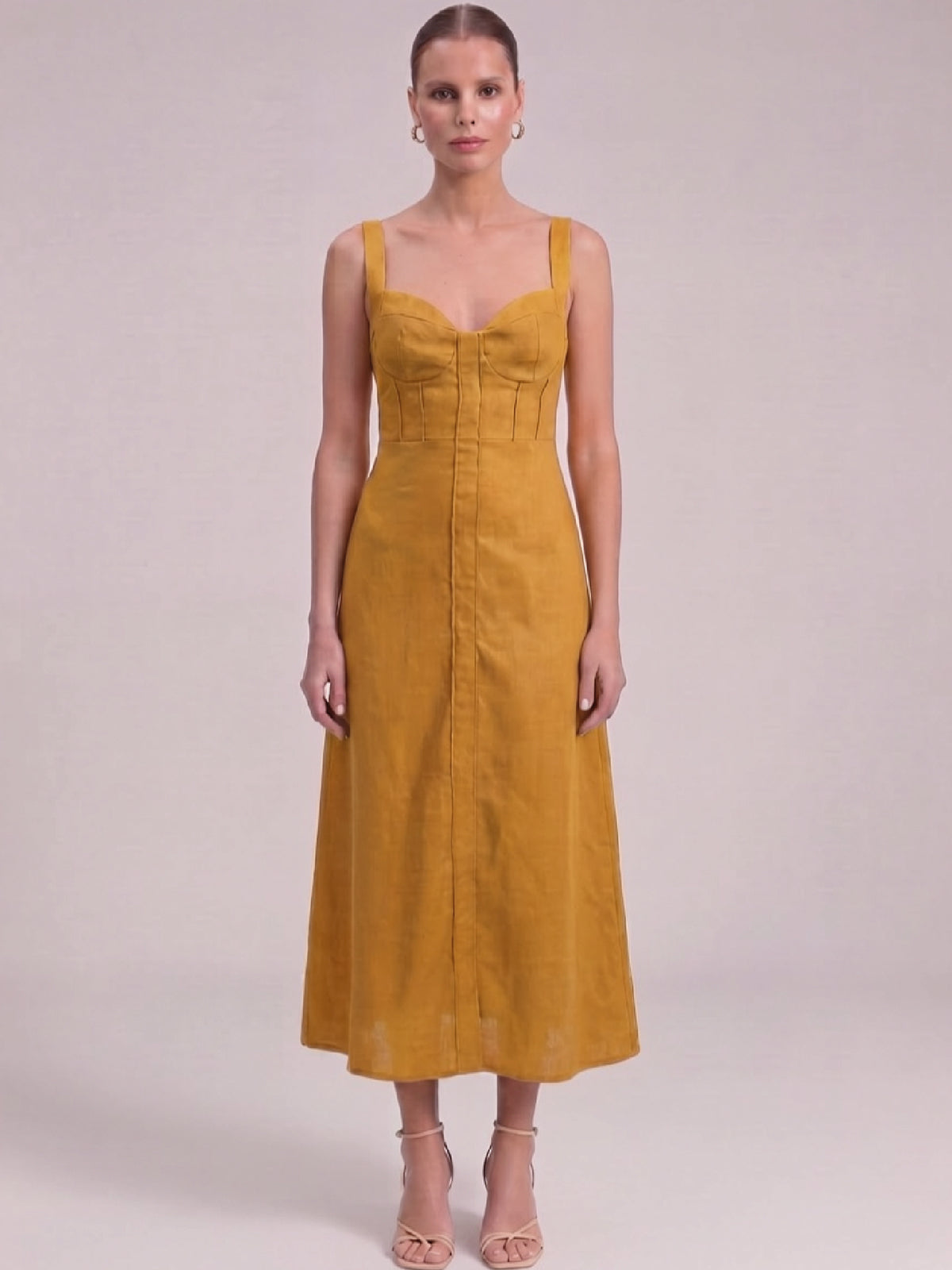 Vestido Largo Jaipur Amarillo