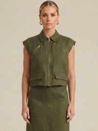 Blusa Namibia Olivo