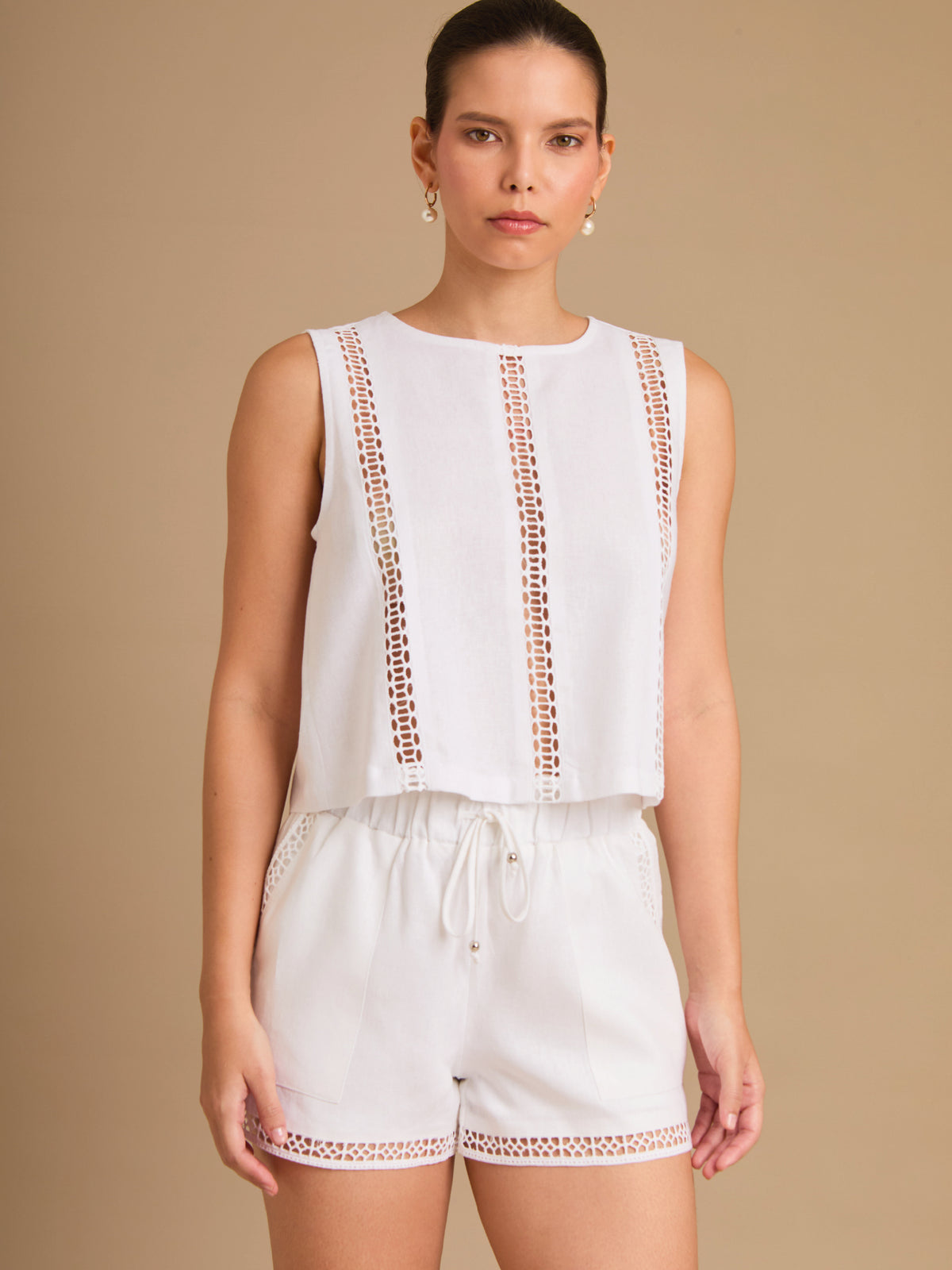 Short Acasia Blanco