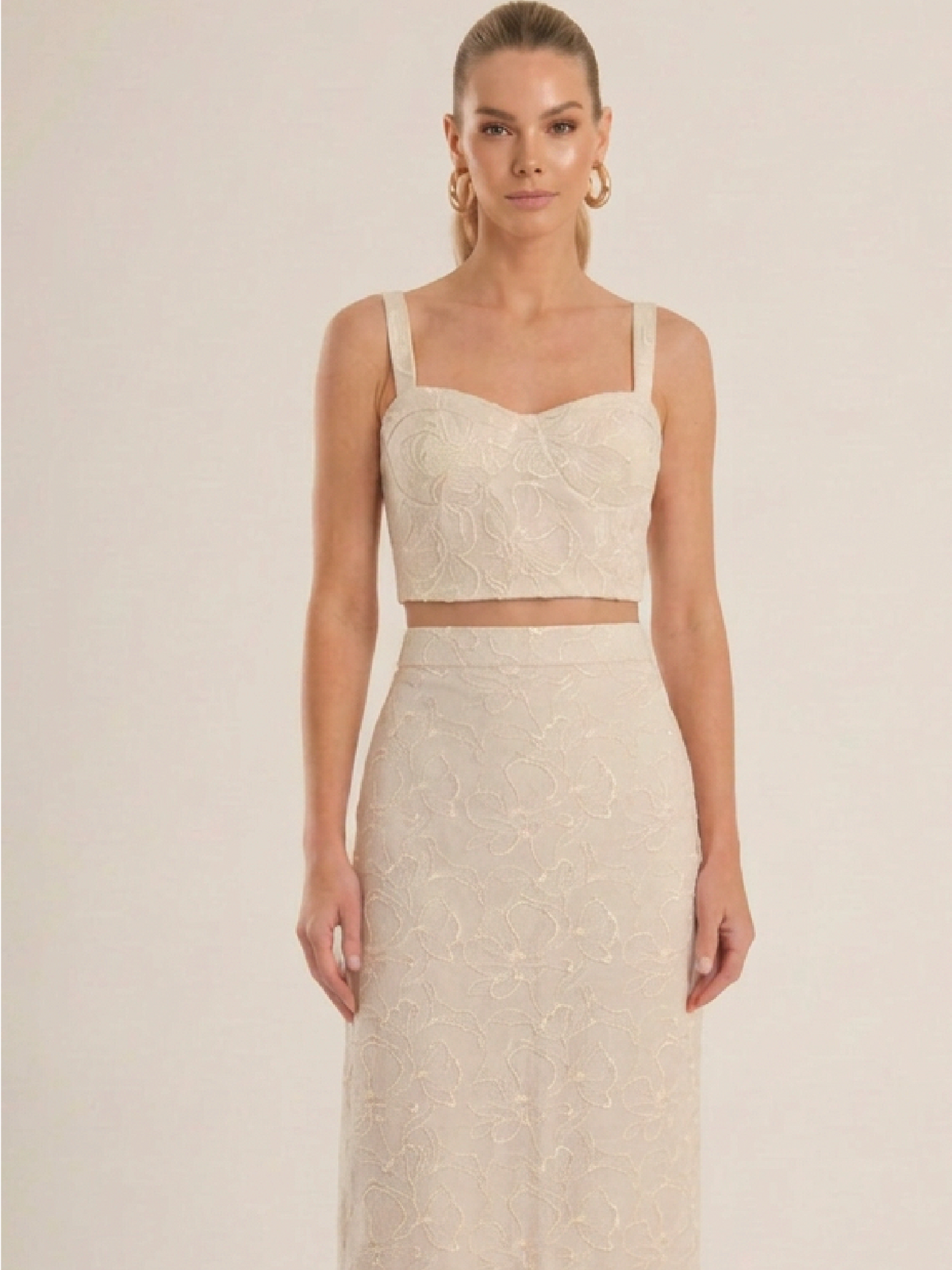 Blusa Idalia Ivory