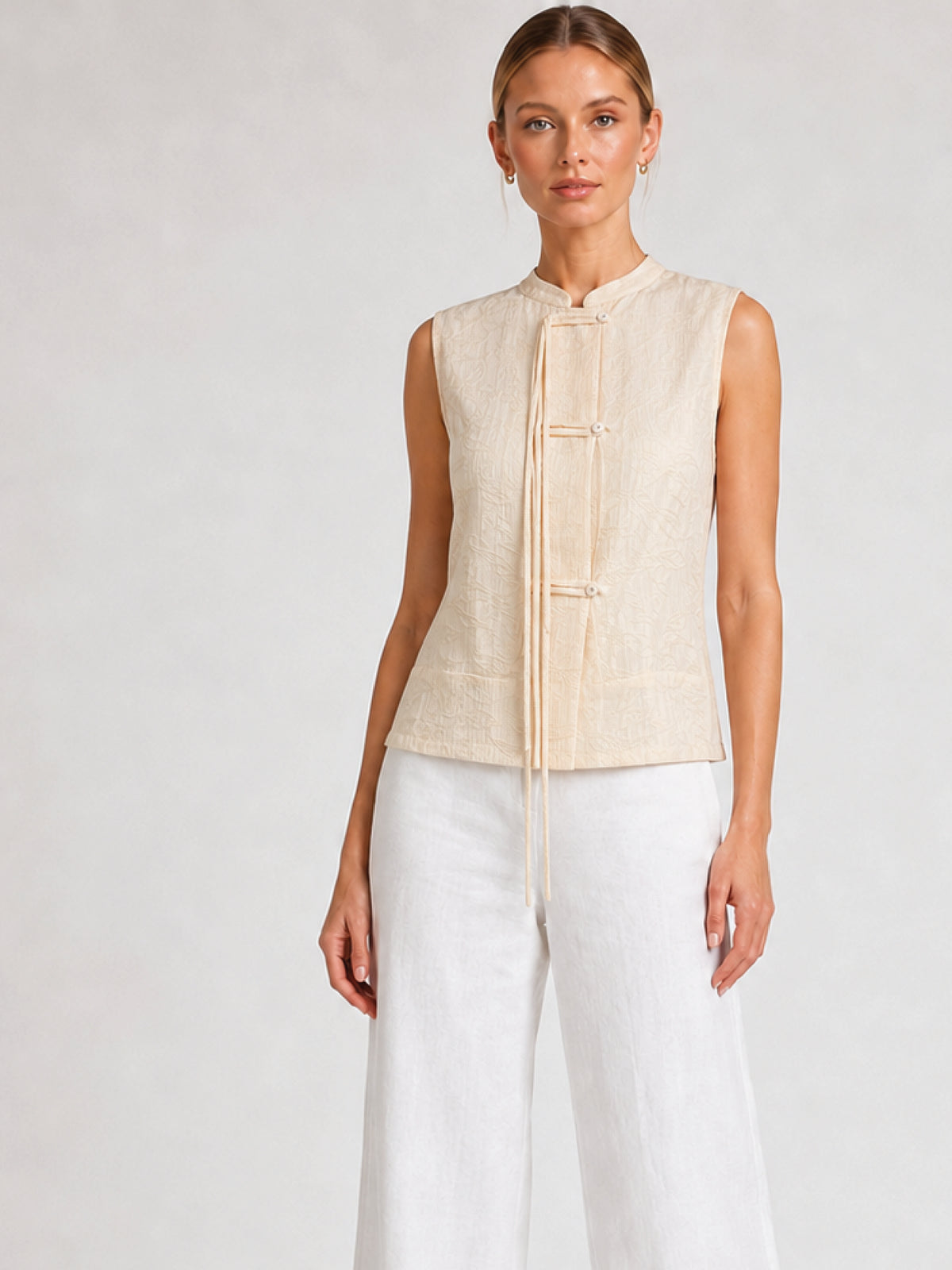 Blusa Geisha Ivory