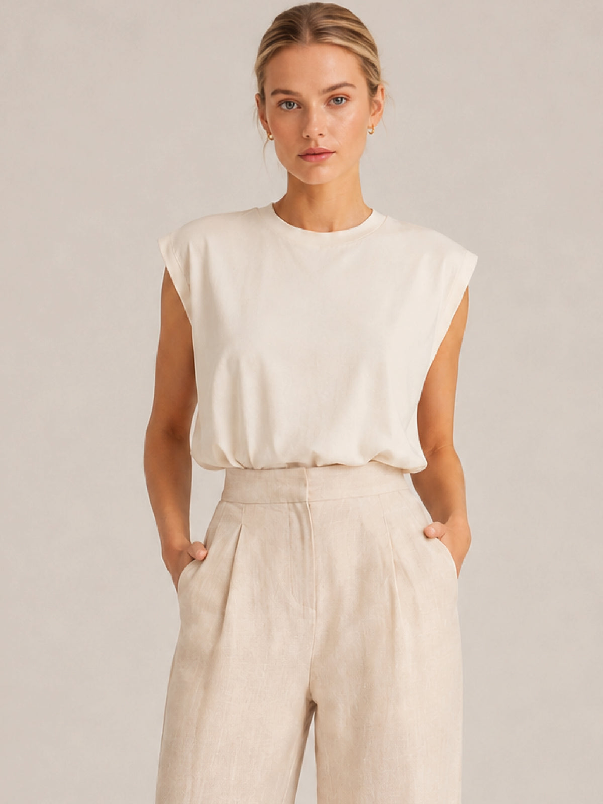 Blusa Milanic Beige